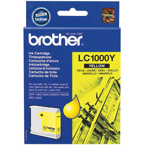 photo  Cartouche d'encre Jaune - LC-1000Y