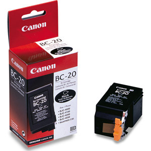 photo  Cartouche Noire + Tête impression - BC-20
