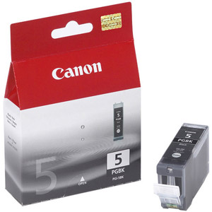 photo  Cartouche d'encre Noir pigmenté - PGI-5BK