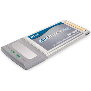 photo  Carte PCMCIA sans fil bibande AG 108Mbps DWL-AG660