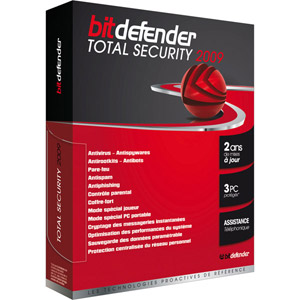 photo  BitDefender Total Security 2009 - 2ANS - 3PC 