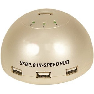 photo  Hub Dome USB 2.0 4 ports +Alimentation