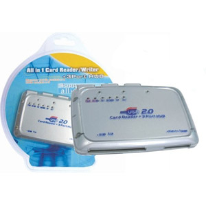 photo  16 en 1 + Hub USB 2.0 3 ports