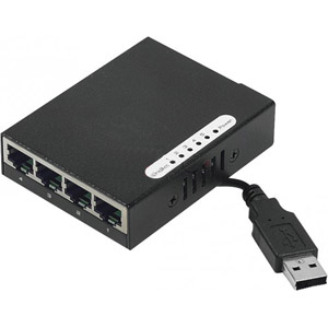 photo  Switch Fast Ethernet 5 Ports alimenté par USB