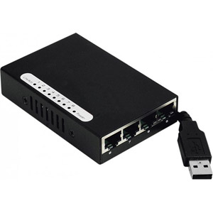 photo  Switch Fast Ethernet 8 Ports alimenté par USB