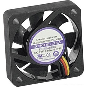 photo  Ventilateur lubrifié 40x40x10 mm