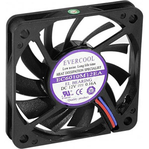 photo  Ventilateur lubrifié 60x60x10 mm