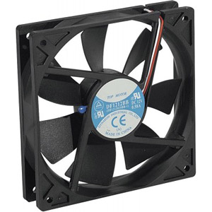 photo  Ventilateur Thermo-régulés 120x120x25 mm