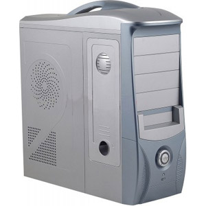 photo  Moyen Tour Gris/Bleu ATX 400W