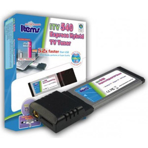 photo  Tuner TV ExpressCard TNT/Analogique + FM