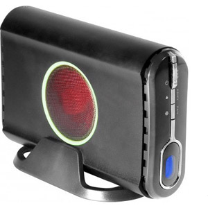 photo  Boîtier 3,5  SATA vers USB 2.0 / eSATA ventilé