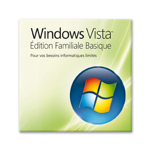 photo  Windows Vista Familiale Basique 32-bit SP1 OEM