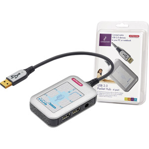 photo  Pocket USB 2.0 - 4 ports - CN-032 