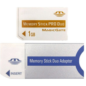 photo  Memory Stick PRO Duo 1 Go