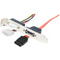 Photo  Equerre slot eSATA + alimentation