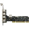 Photos  Carte PCI 2 ports USB 2.0