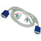 Photos  Câbles KVM VGA  M/F + USB A/B + Audio 1.8m