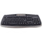photo  Clavier multimédia noir/argent USB