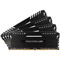 Photos Vengeance LED 4 x 16 Go DDR4 PC4-24000 CL15 Noir