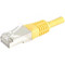 Photos Cordon RJ45 S/FTP CAT 6a Jaune - 0,50m