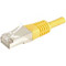 Photos Cordon RJ45 F/UTP CAT 6a Jaune - 0,30m