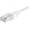 Photos Cordon RJ45 F/UTP CAT 6a Blanc - 0,30m