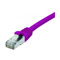 Photos Cordon F/UTP CAT 6 LSOH Snagless Violet - 0,30m