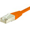 Photos Cordon RJ45 S/FTP CAT 6 Orange - 1,00m