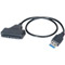 Photos Adaptateur USB3.0/SATA 2.5  SSD-HDD Auto-alimenté