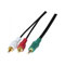 Photos Cordon Jack 3.5mm M sur 2 x RCA M - 3m