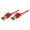 Photos RJ45(CAT6A) sur CAT7 S/FTP LSOH SNG 10m / Rouge