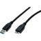 Photos Cordon USB 3.0 Type A / microUSB B - 1m / Noir