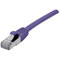 Photos Cordon RJ45 Cat 6 F/UTP LSOH SNG violet - 1,5 m