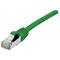 Photos Cordon RJ45 CAT 6A S/FTP vert certifié GRS - 0,5 m