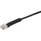 Photos Cordon F/FTP Cat 6a manchons flexibles Noir - 0,5m