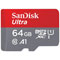 Photos Ultra microSDXC UHS-I - 64Go + Adaptateur SD