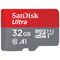 Photos Ultra microSDHC UHS-I 32Go + Adapt SD (pack de 2)