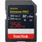 Photos Extreme PRO V90 SDXC UHS-II - 256Go