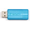 Photos PinStripe USB Drive 16Go - bleu des Caraïbes