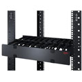 Passe-câbles horizontal 2U - 15 cm de profondeur