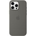 Coque silicone MagSafe iPhone 16 Pro Max - Gris