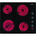 Table cuisson vitrocéramique 58cm 4Ffeux 5800w