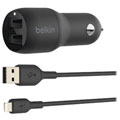 2 ports USB-A (24 W)  + câble Lightning
