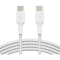 Câble gaine tressée USB-C/USB-C (1 m, noir)