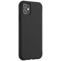 Coque Silicone SoftTouch iPhone 12/12 Pro - Noir