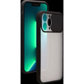 Coque iPhone 13 Pro Slide Contour - Noir
