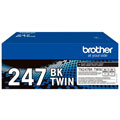 TN247BK TWIN - Noir / 3000 pages / Pack de 2