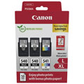 PG-540L/CL-541- Multipack N/Couleurs - 600 pages