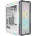 Moyen-tour en verre trempé iCUE 5000T RGB - Blanc