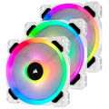 Dual Light Loop RGB LED 120mm blanc (Pack de 3)